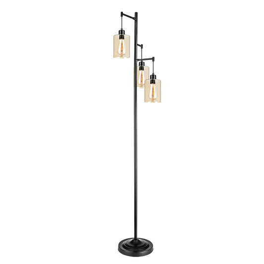 Teardrop Cage Floor Lamp