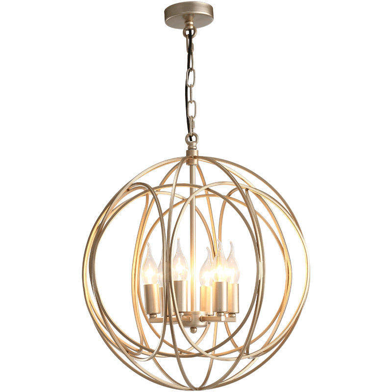 Birdcage Design Bulb Chandelier