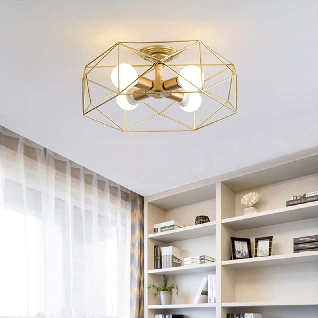 Golden irregular customizable chandelier